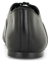 Nine West Women's Jazzy Leather Lace-Up Oxford Flats