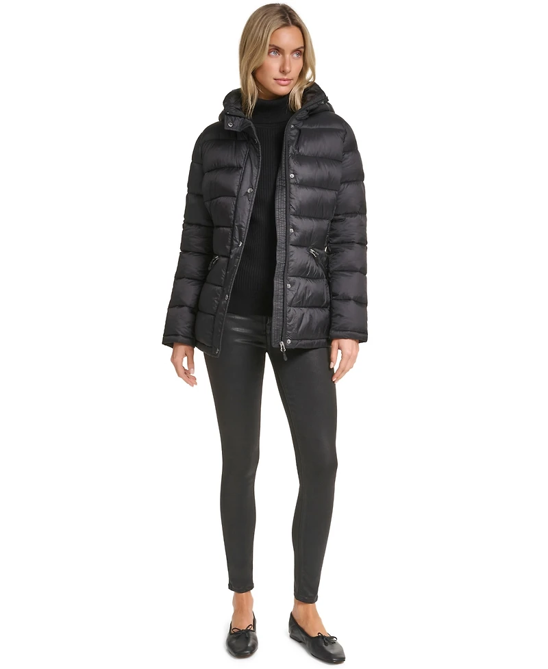 Charter Club Women's Packable Hooded Puffer Coat, Macy's Exclusive