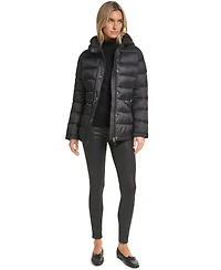 Charter Club Women's Packable Hooded Puffer Coat, Macy's Exclusive
