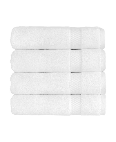Linum Home Textiles Anovia Turkish Cotton 4-Piece Hand Towel Set