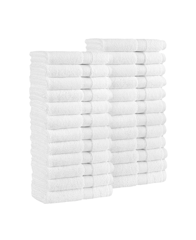 Linum Home Textiles Anovia Turkish Cotton -Piece Washcloth Set