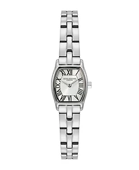 Olivia Burton Women's Cambridge Silver-Tone Stainless Steel Bracelet Watch 17.7mm