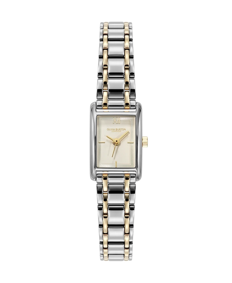 Olivia Burton Women's Mini Grove Two-Tone Stainless Steel Bracelet Watch 16mm