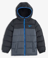 Reebok Toddler Boys' 2T-4T Hooded Puffer Jacket