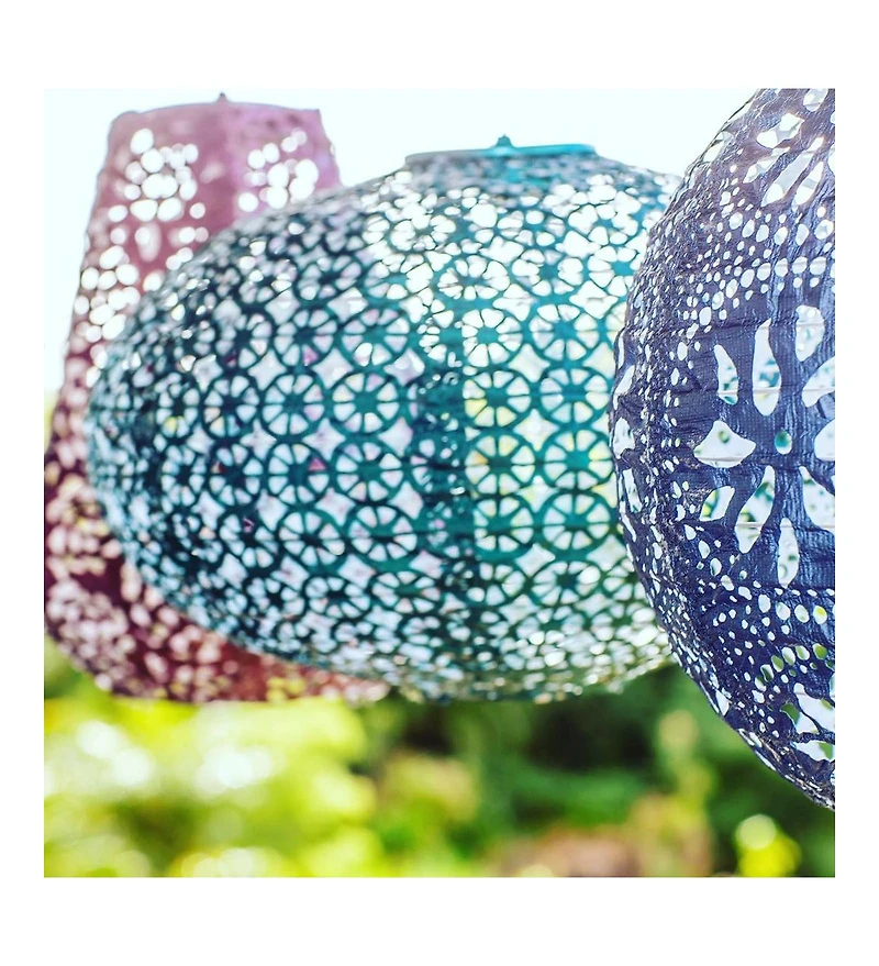 Allsop Home & Garden, Soji Stella Multi-Shape Solar Lantern 5-pack