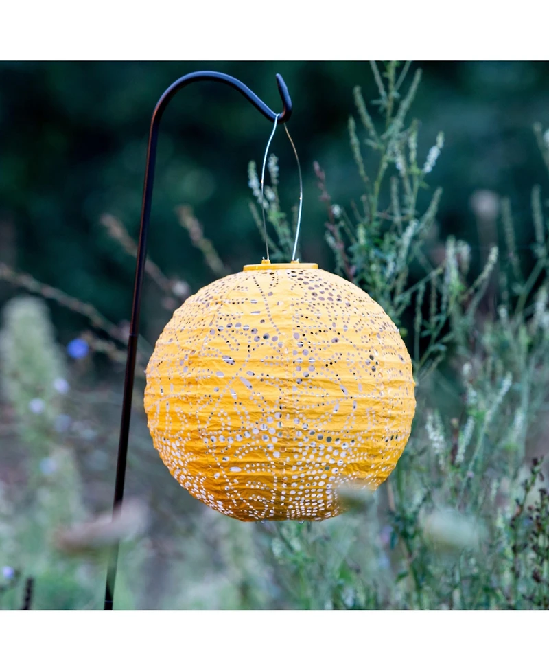 Allsop Home & Garden, Soji Stella - Monstera - 12" Solar Lantern