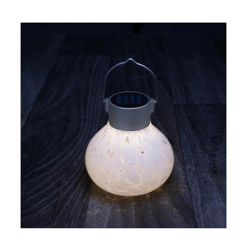 Allsop Home & Garden, Solar Tea Lantern Handblown Glass 3-pack