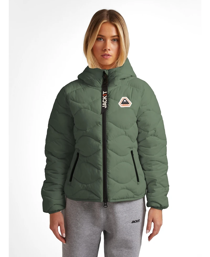JACK1T Women's Orb1T Hooded Jacket