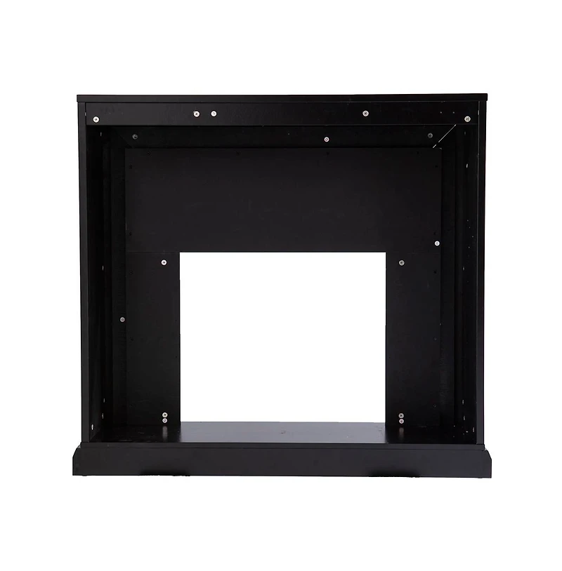 Augusta Home Trandling Mirrored Faux Marble Fireplace