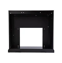 Augusta Home Trandling Mirrored Faux Marble Fireplace