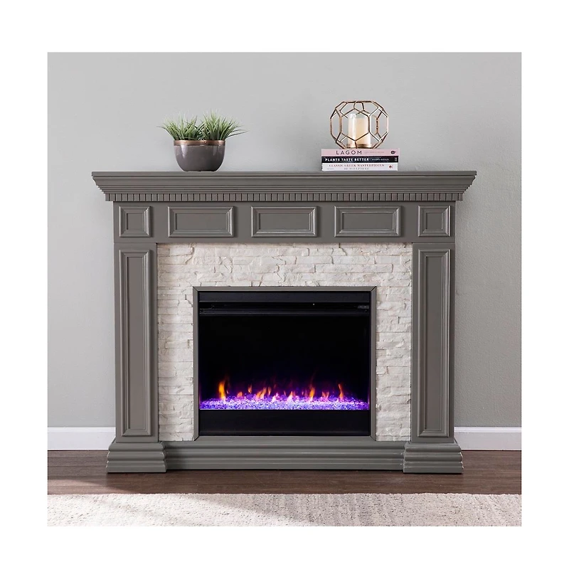 Augusta Home Dakesbury Electric Fireplace
