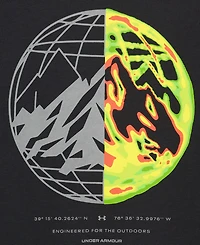 Under Armour Boys' 8-20 Globe Graphic Hoodie