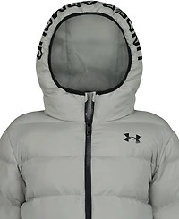 Under Armour Boys' 8-20 Logo Full-Zip Puffer Hooded Jacket