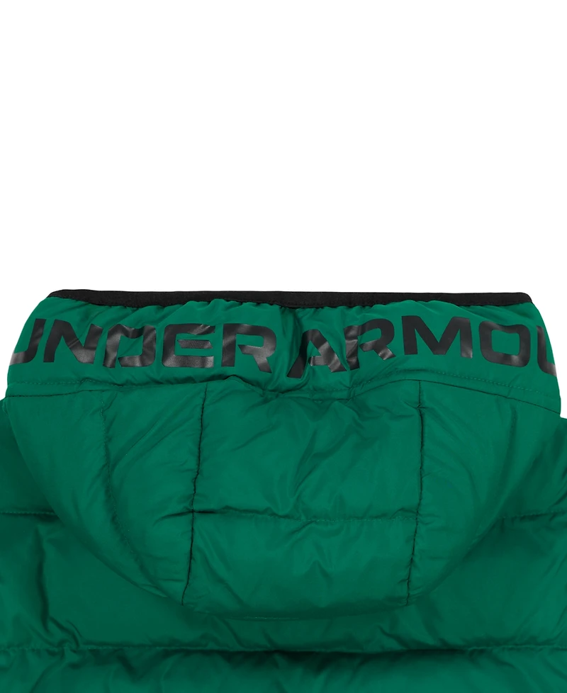 Under Armour Boys' 8-20 Logo Full-Zip Puffer Hooded Jacket