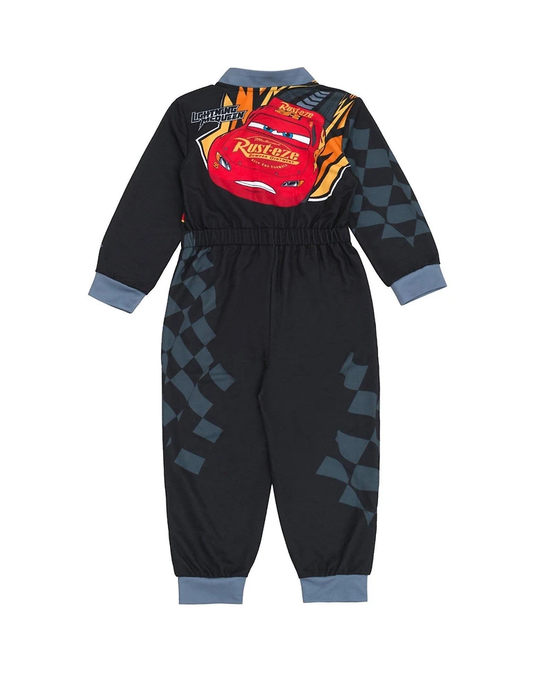 Cars Little Boys Lightning McQueen Boys' Cosplay One Piece Coverall