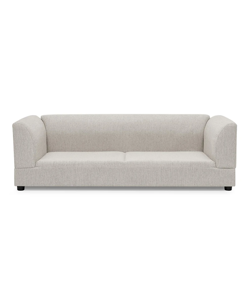 Zeny Comfortable Oversized Pet Sofa for Medium and Large Dogs Modern Rectangular Design with Backrest