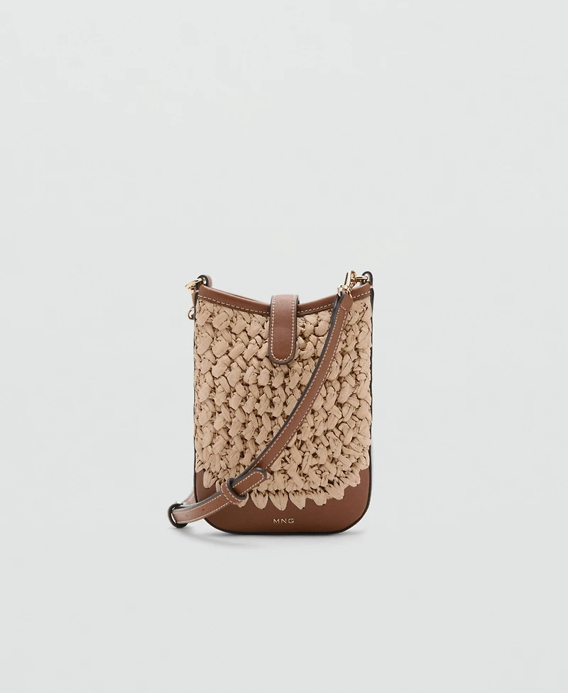 Mango Women's Crossbody Mobile Case