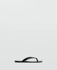 Mango Women's Leather Strap Sandals
