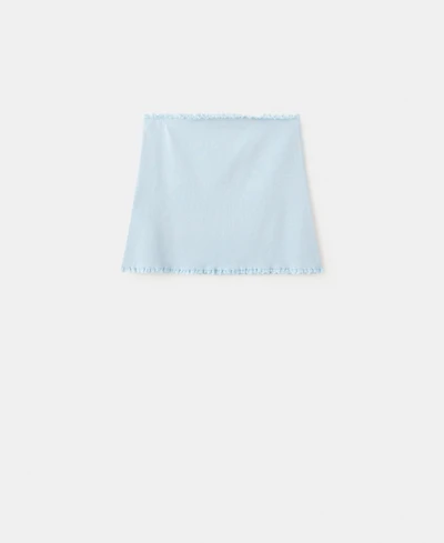 Mango Women's Short Pleated Skirt