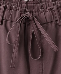 Mango Women's Bows Baggy Pants
