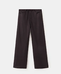 Mango Women's Bow Linen Pants