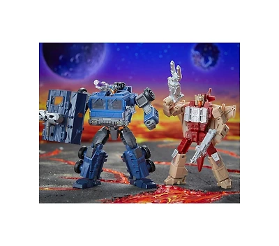 Transformers Mayhem Attack Squad Set of 2 Deluxe Class | Transformers: Legacy United Doom n Destruction Collection