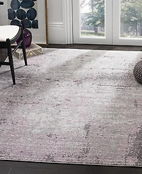 Safavieh Adirondack 130 Light Gray and Purple 8' x 10' Area Rug