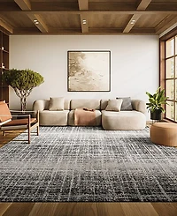 Safavieh Adirondack 116 Ivory and Black 8' x 10' Area Rug