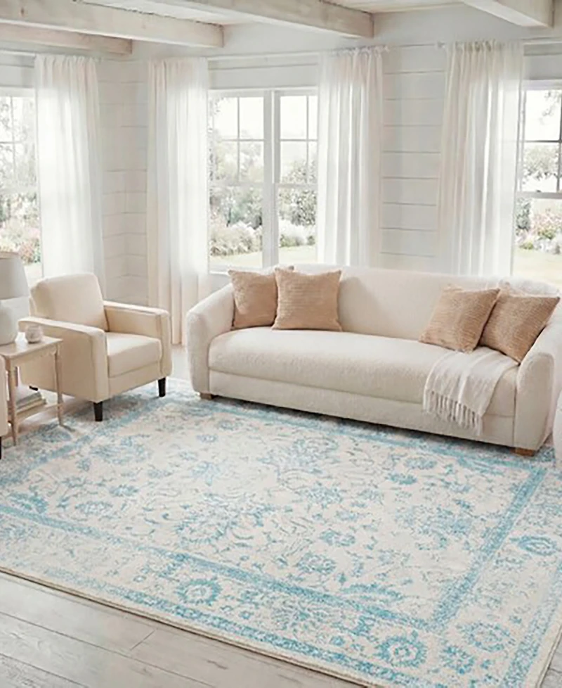 Safavieh Adirondack Ivory and Light Blue 8' x 10' Area Rug