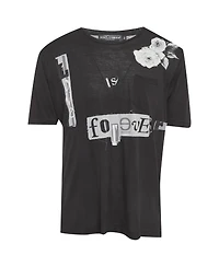 Pre-Owned Dolce & Gabbana Men's Jersey Patchwork T-Shirt