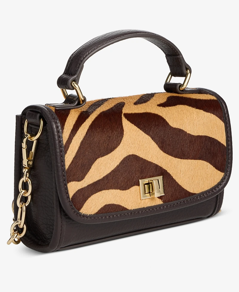 I.n.c. International Concepts Tollann Zebra-Print Crossbody Bag, Macy's Exclusive