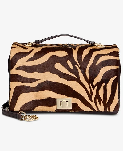 I.n.c. International Concepts Soft Ajae Zebra-Print Shoulder Bag, Macy's Exclusive