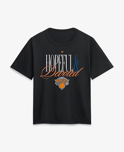 Fanatics Women's New York Knicks Hopeful Devoted Legacy Cotton T-Shirt