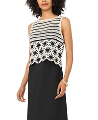 Vince Camuto Women's Crewneck Slip Dress