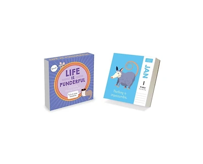 Tf Publishing Paper Goods 2027 Puns of Fun Daily Desktop Calendar
