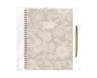 Tf Publishing Paper Goods 2027 Cream and Taupe Large Weekly Monthly Planner