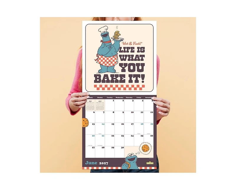 Tf Publishing Paper Goods 2027 Sesame Street Wall