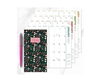 Tf Publishing Paper Goods 2027-2028 Itty Bitty Blossoms Small Monthly Pocket Planner