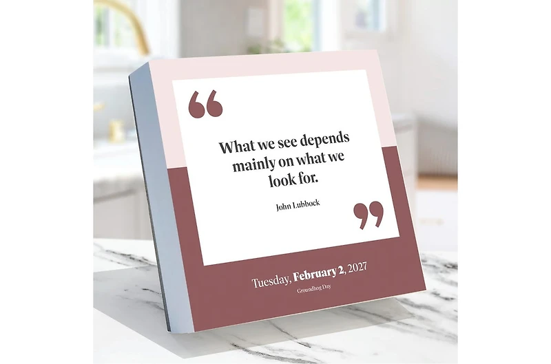 Tf Publishing Paper Goods 2027 Inspire Daily Desktop Calendar