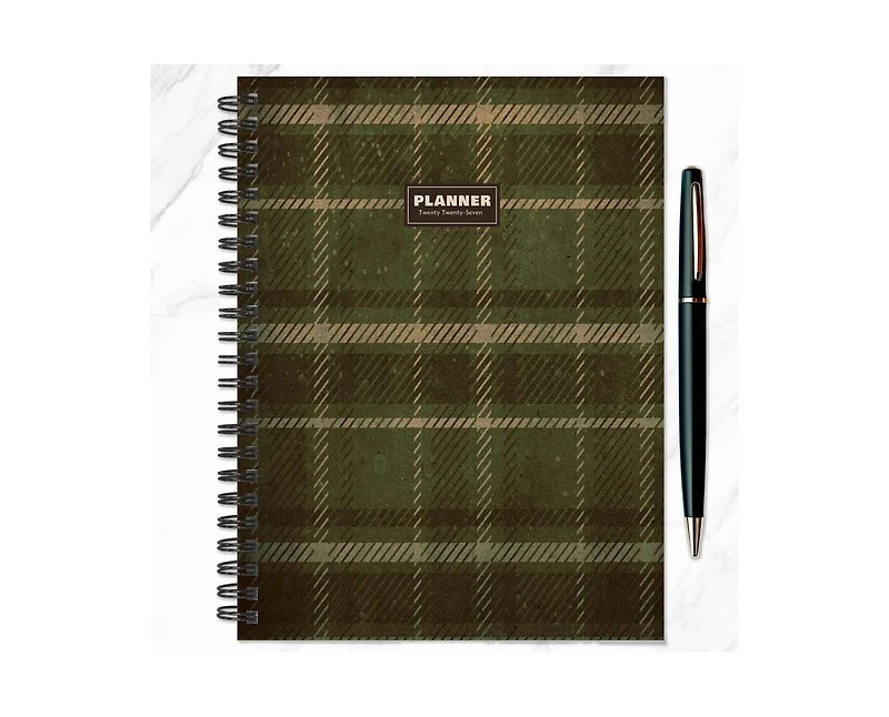Tf Publishing Paper Goods 2027 Rugged Patch Medium Weekly Monthly Planner