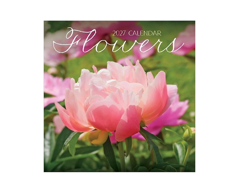 Tf Publishing Paper Goods 2027 Flowers Wall Calendar