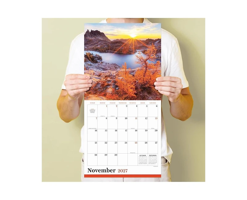 Tf Publishing Paper Goods 2027 Pacific Northwest Wall Calendar