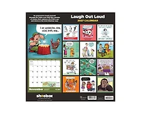Tf Publishing Paper Goods 2027 Shoebox Laugh Out Loud Wall Calendar