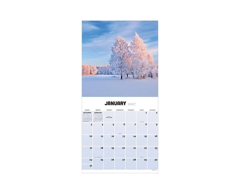 Tf Publishing Paper Goods 2027 Seasons Wall Calendar