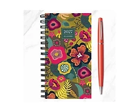 Tf Publishing Paper Goods 2027 Funk and Floral Small Weekly Monthly Planner