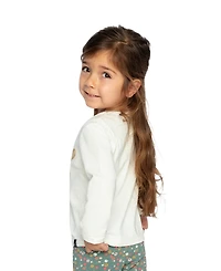 Deux par Toddler Girls 2T- 5T Organic Cotton Long Sleeve T-Shirt