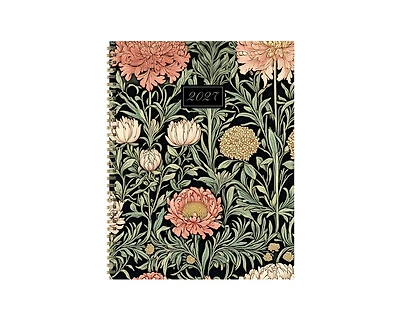 Tf Publishing Paper Goods 2027 Formal Flowers Large Weekly Monthly Planner