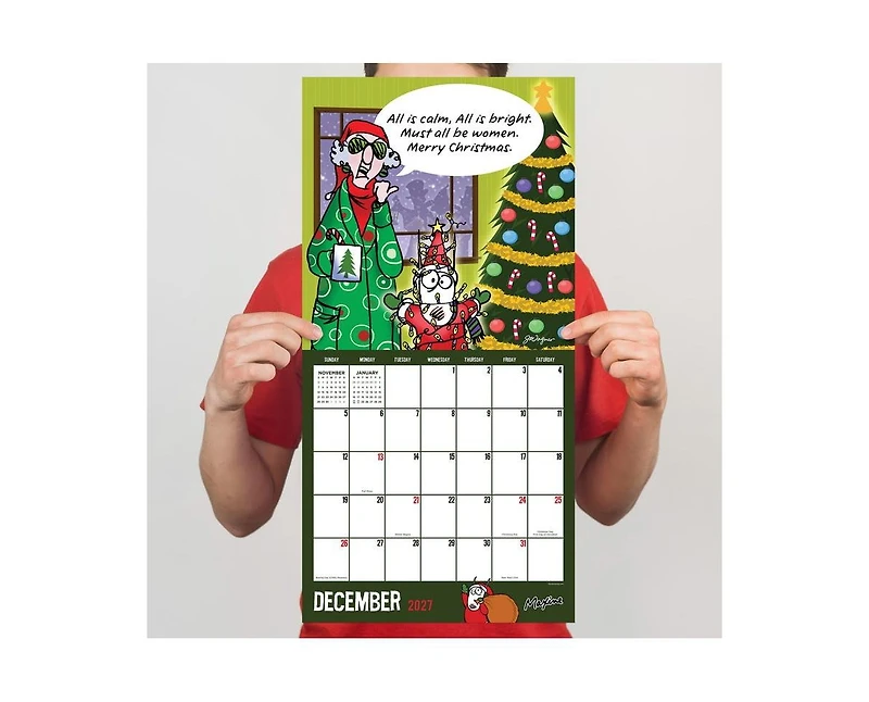 Tf Publishing Paper Goods 2027 Maxine Wall Calendar