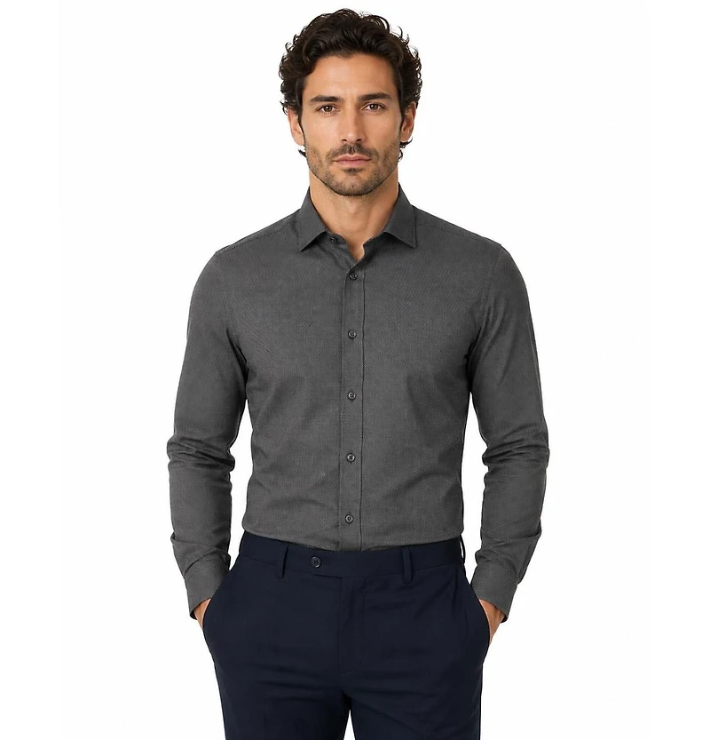 Elie Balleh Men's Slim Fit Button-Down Shirt
