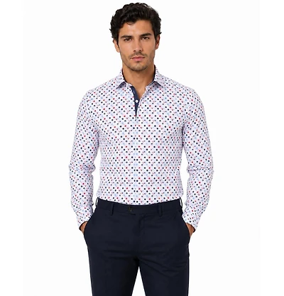 Elie Balleh Men's Slim Fit Button-Down Shirt